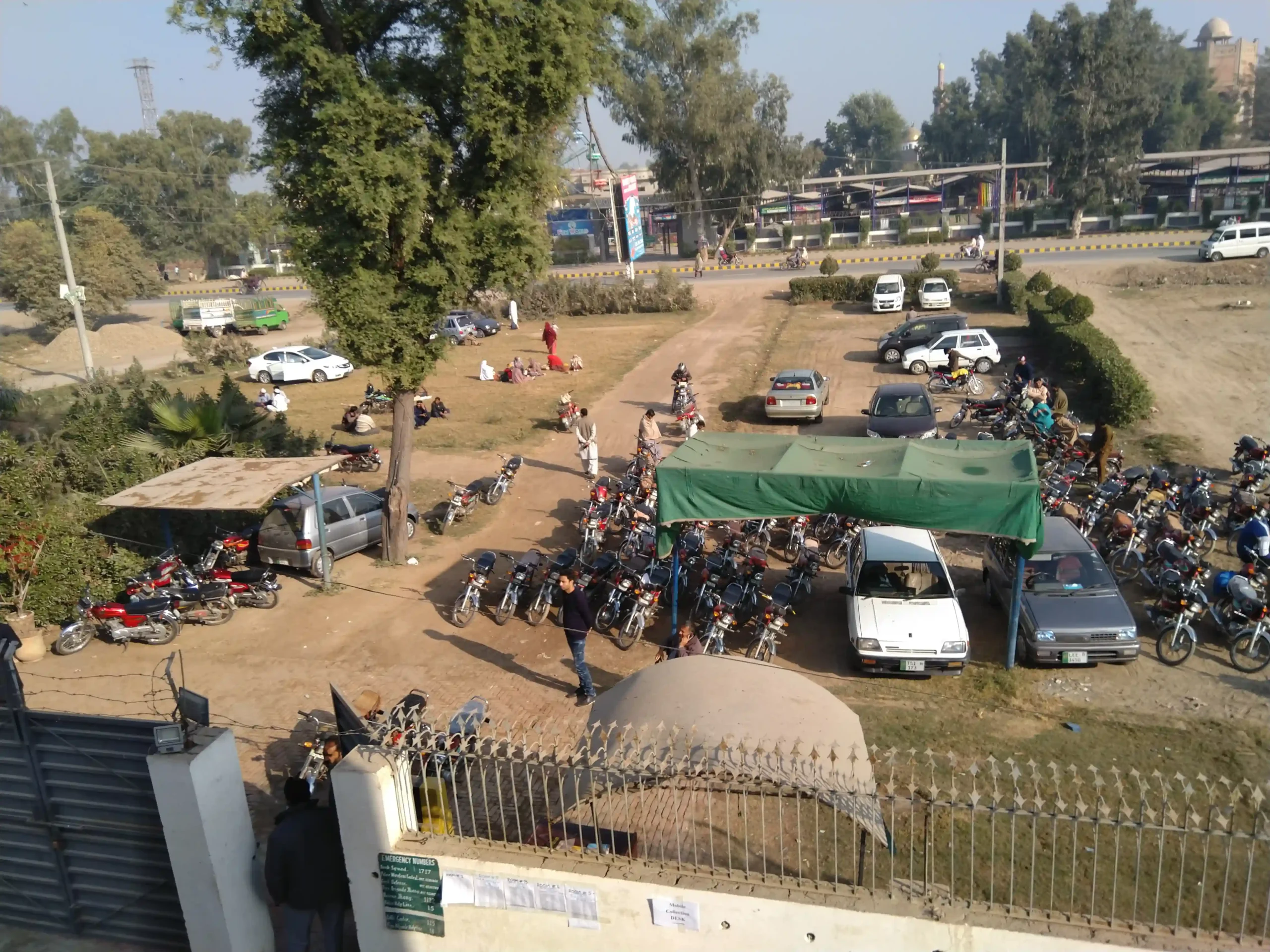 Bright Eaglets College Parking entrance